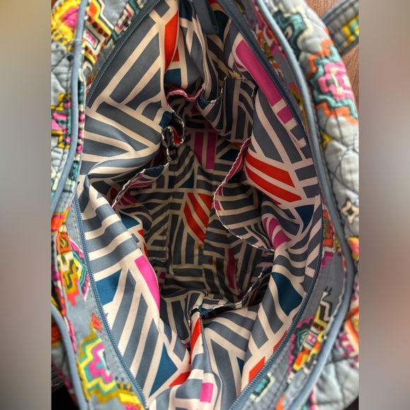 Vera Bradley Tote in Painted Medallion - Picture 3 of 3